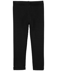 Calça Legging Peluciada Preta