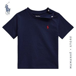 Camiseta RL Baby Menino Marinho