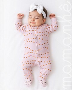 Macacão Bebê Carters Joaninhas Rosa