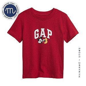 Camiseta Gap Coleção Mickey Preta - Mamanhê Store - Roupas e