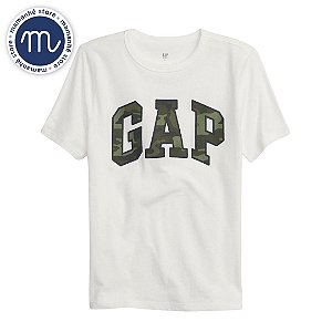 Camiseta Gap Menino Tubarão - Mamanhê Store - Roupas e Acessórios Infantis