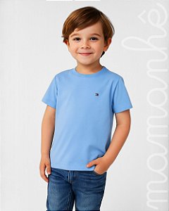 Camiseta Infantil Tommy Hilfiger Sólida