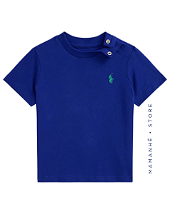 Camiseta RL Sólida Little Pony Cobalt Blue