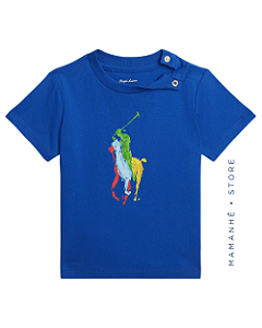 Camiseta RL Big Pony Colors Blue
