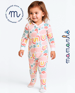 macacão Pijama Rainbow