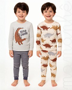 Kit Pijama Infantil Carters 4 Peças Jurassic