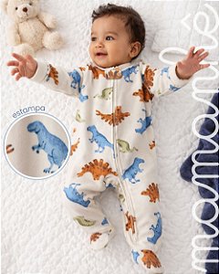 Macacão Carters Fleece Jurassico