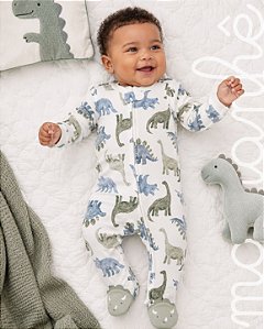 Macacão Bebê Algodão Carters Dinossauros