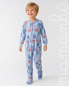 Macacão Pijama Carters Kids Fleece Gamers