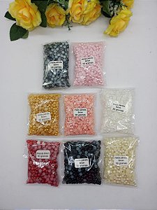 Meia Perola ABS 6mm com 50 Gramas