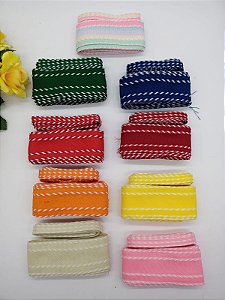 kit Fita Decorativa Listrada Sinimbu - 2mt n9 + 2mt n2 total de 4mt