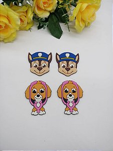 Aplique Patrulha Canina 5cm - 2uni do msm Modelo.