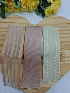 Kit Fita CREME N9 - 3mt (1mt de cada)