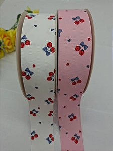 Fita Importada Sanding - Cereja N9 (38mm) com 1 metro.