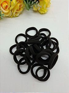 Kit de Xuxinha Pequena Preto 3cm com 6 uni