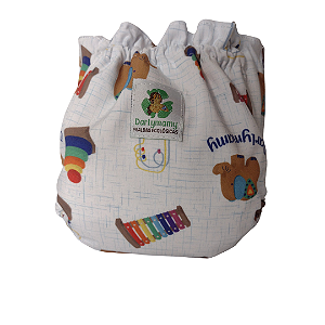 Fralda ecológica Brinquedos