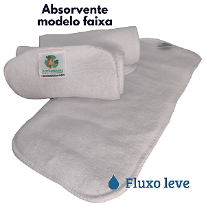 Absorvente para fralda fluxo Leve (Melton) faixa