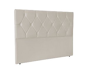 Cabeceira Cama Box Casal 195 cm Julia - Bege suede