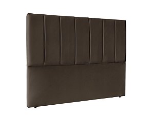 Cabeceira Cama Box Casal 160 cm Isis - Marrom Corino