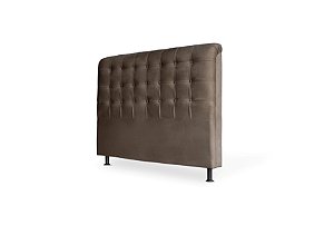 Cabeceira Cama Box Casal 160 cm Ana - Marrom suede