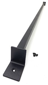 Puxador De Porta de Correr Celeiro Square Design Goede Black 120 cm