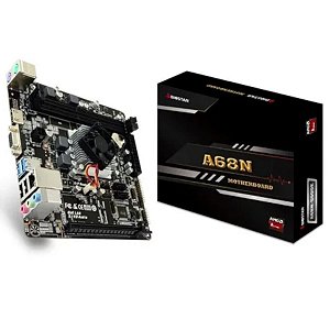 PLACA MÃE BIOSTAR A68N-5600E COM PROCESSADOR INTEGRADO A4 3350