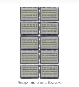 REFLETOR LED MODULAR ABS 1000W Á PROVA D'ÁGUA BRANCO FRIO 6500K IP67 SOFT