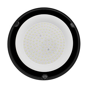 Luminária industrial de led High Bay 150W Ufo black