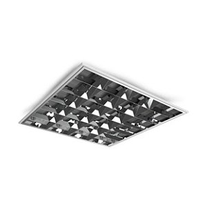 Luminária aletada Embutir 4x09/10w
