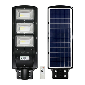 Luminaria publica solar 3 modulos 150W