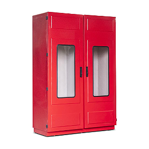 ARMARIO PARA BOMBEIRO FIBRA DE VIDRO 2-PORTAS