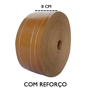 FITA ADESIVA GOMADA COM REFORÇO - 80 MM