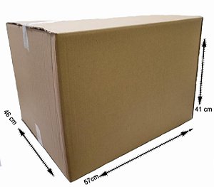 Caixa de Papelão Reforçada para Mudança E14 57x46x41 cm