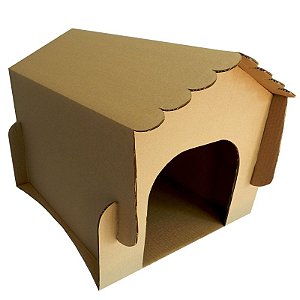 Casa De Cachorro De Papelão