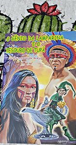 O Gênio da lamparina e o tesouro de Tupã - 36 pg Josué G. Araujo - Areia Dourada
