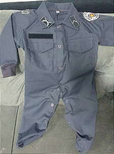 Macacão Infantil Polícia Militar SP (Rip Stop)