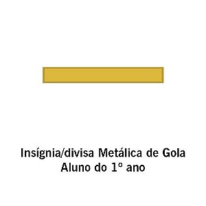 Divisa de Gola Metal EB Cadete 1º Ano AMAN  (Unidade)
