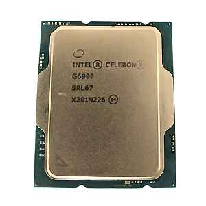 Processador Intel Celeron Dual Core G6900 3.40GHz, LGA 1700 - 12 geração - EMW Informática Processador Intel Celeron Dual Core G6900 3.40GHz, LGA 1700 - 12 geração - EMW Informática