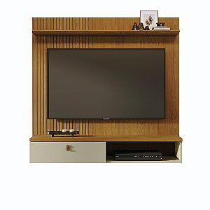 Painel Bancada Suspensa Íris Cumaru / Opala Tv 55 Pol