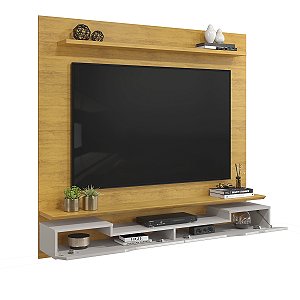 Bancada Painel Suspenso para TV ate 60 Levi Cedro Bali 2p
