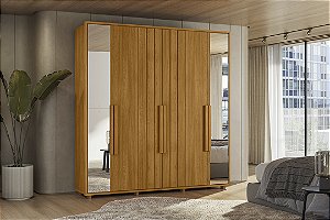 Guarda roupa casal Veronese 2 Portas Cinamomo