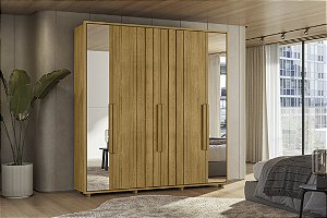 Guarda roupa casal Veronese 2 Portas Cumaru