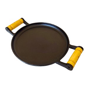 grelha de ferro fundido 23 cm