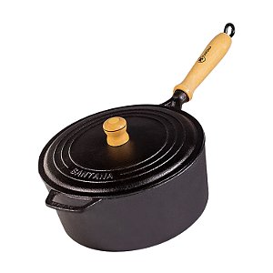 panela de ferro fundido 2 lts