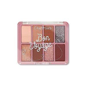 PALETA DE SOMBRAS BON VOYAGE COR A - CITY GIRLS