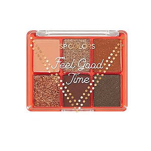 PALETA DE SOMBRAS FEEL GOOD TIME COR A - SP COLORS
