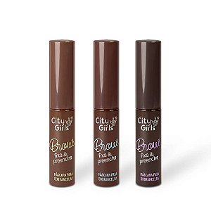 MÁSCARA PARA SOBRANCELHA BROWS - CITY GIRLS