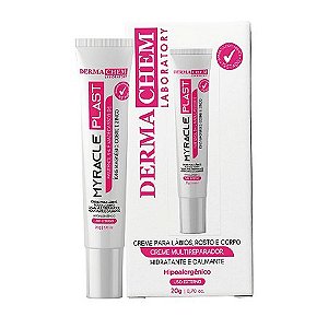 CREME PARA LÁBIOS, ROSTO E CORPO MYRACLE PLAST - DERMA CHEM