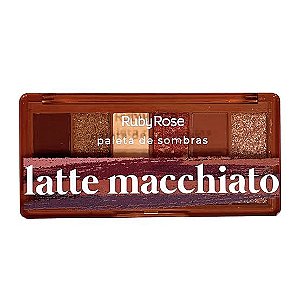 PALETA DE SOMBRAS LATTE MACCHIATO - RUBY ROSE