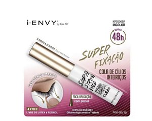 COLA DE CÍLIOS POSTIÇOS INCOLOR 48H - IENVY